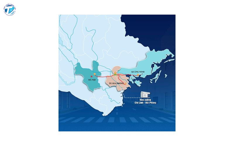  Vị trí chính là yếu tố sống còn khi thuê kho xưởng Hải Phòng